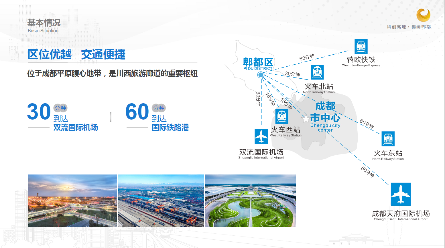 成都市郫都区工业港投资环境推-文字简介